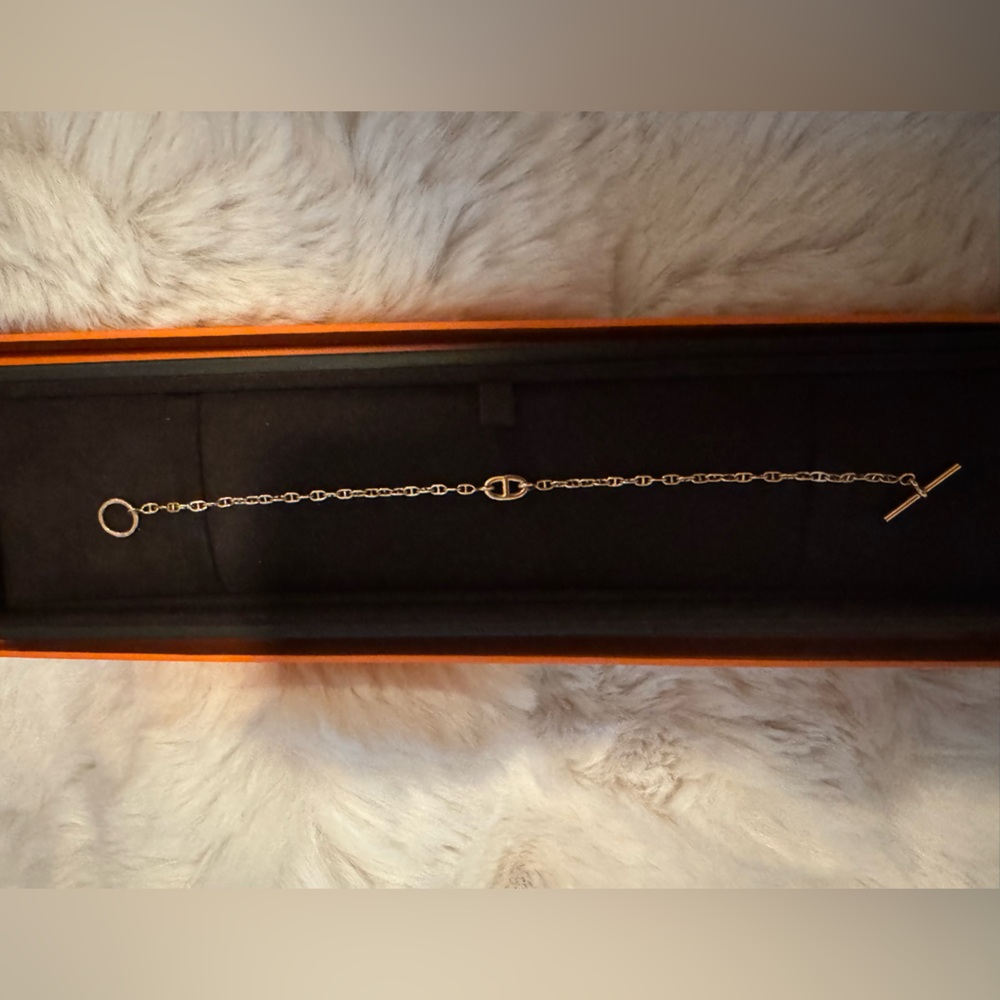 Hermes Farandole Rose Gold Bracelet